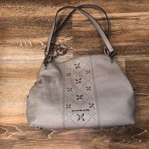 *Gray Michael Kors Satchel